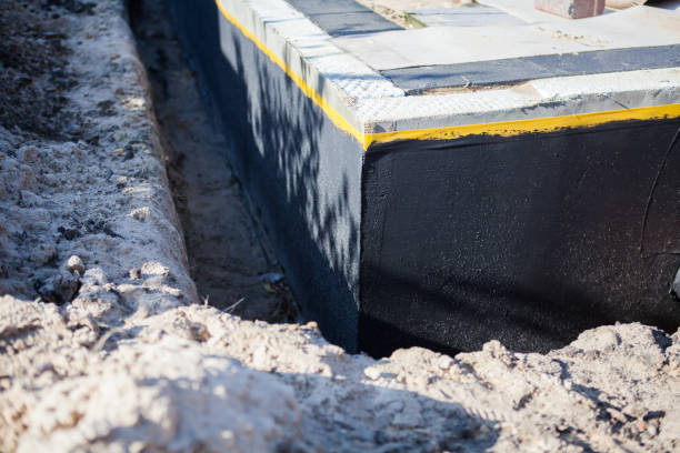 Professional Wet Basement Repair technician working in Whitelaw, WI